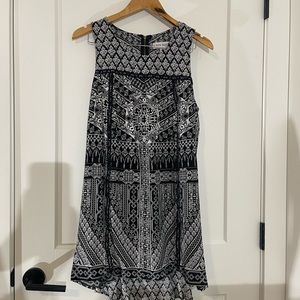 KNOX ROSE black boho summer dress